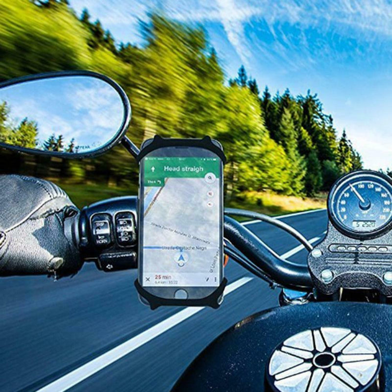 Magnetic Bike Handlebar Phone Holder 360 Degree Rotatable Bracket for 4.0-5.8 in