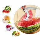 1x Watermelon Slicer Cutter Corer Server Stainless Steel Scoop Tools Fruit K Bj