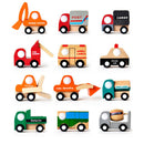 Mini Vehicle Car Wooden Toys Baby Kids Early Learning Educational Development