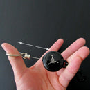Creative Metal Elastic Key Ring Anti-lost Key Chain Outdoor EDC Equipage