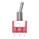 AC 250V/2A 120V/5A ON/ON 2 Position SPDT Mini Micro Toggle Switch Red
