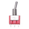 AC 250V/2A 120V/5A ON/ON 2 Position SPDT Mini Micro Toggle Switch Red