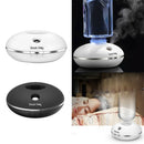 Timing Mini Humidifier Water Bottle Cap Humidifier with LED Indicator_White