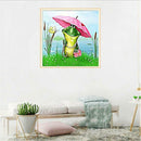 5D DIY Full Drill Diamond Painting Frog Cross Stitch Embroidery Mosaic Kit