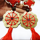 Feng Shui Mystic Knot 10 Chinese Lucky Coins Cures Home Career Health Wealth  Z