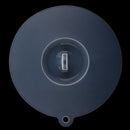 12cm 4.7" Diameter Clear White Silicone Cup Cover Knob Airtight Cap Lid B5Z2