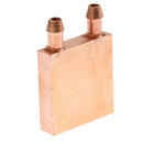Copper Water Cooler Blocks CPU Liquid Radiator Heatsink 40x40mm TT4040A