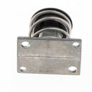 1 Piece Metal Push Button Latch for Cabinets and Doors Renewed Fitting