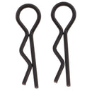 20pcs/set RC Car R-Pins fit 1/10 1/12 1/16 1/18 RC Car Truggy Accessory Black