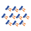 10 Pcs Safety Silicone Soft Ear Plugs - Hearing Protection Muffs With Cord  A1B3