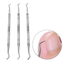 Professional Ingrown Toe Nail Lifter File Double Ended Sided Pedicure Tool LJAU