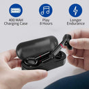 VV1 TWS Wireless Bluetooth 5.0 Earphones Touch Earbuds Ear Hook Headphones