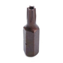 12Pcs 25mm 1/4" Hex Shank Magnetic T20 Torx Security Screwdriver Bits With M9B2