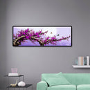Purple Tree Diamond Painting 5D DIY Full Round Drill Embroidery Art Picture