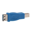 Mini Super-Speed USB 3.0 Type A Female to Type B Male Plug Connector Adapter