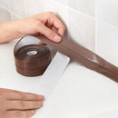 Self Adhesive Bathroom Kitchen Wall Sealing Strip Bath Bathtub Edge Tape PVC New