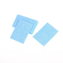 10x 6cm*6cm Soldering Iron Solder Tip Welding Cleaning Blue Sponge Pads Tool 3c