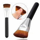 HotsellFlatBufferWooden Liquid Foundation/Powder/Contour/Bronzer Make Up Brus 3c