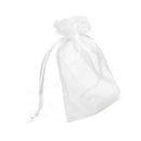 24 X White Organza Wedding Favor Gift Pouch Bag Jewelry 7x9cm B6T9
