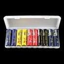 Portable plastic battery case cover holder storage box for 10X 18650 Batteries U