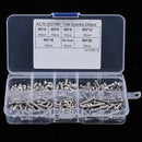 230 Pieces M3 Stainless Steel Button Head Hex Socket Screw & Hex Nuts Kit