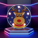 DIY LED Special Shaped Diamond Painting Needlework Modeling Lamp Room Decor