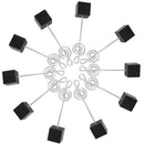 10pcs Music Shape Table Number Holder Name Place Card Holder Memo Clip Hold