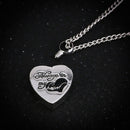 always in my heart  Ashes Keepsake Memorial Urn Neckl Gw