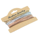 118 Inches, DIY Headdress Headpins Accessories Metal Cords with Thread