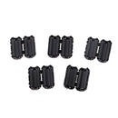 5Pcs 5mm Clip-On Ferrite Ring Core Noise Suppressor EMI RFI Clip Cable