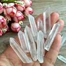 50g Tibet Natural Clear Quartz Crystal Points Wand Stone Specimen Decor Gift