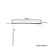 9pcs Guitar Fret Press Inserts Brass 7.25"/9.5"/10"/12"/14"/15"/16"/17"/20"