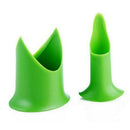 2 in 1 Set Pepper Corer Remover Vegetable Fruit Deseeder Pratical Usef PVS