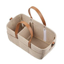 Baby Diaper Caddy Organizer - Baby Shower Basket Portable Nursery Storage B J2J2