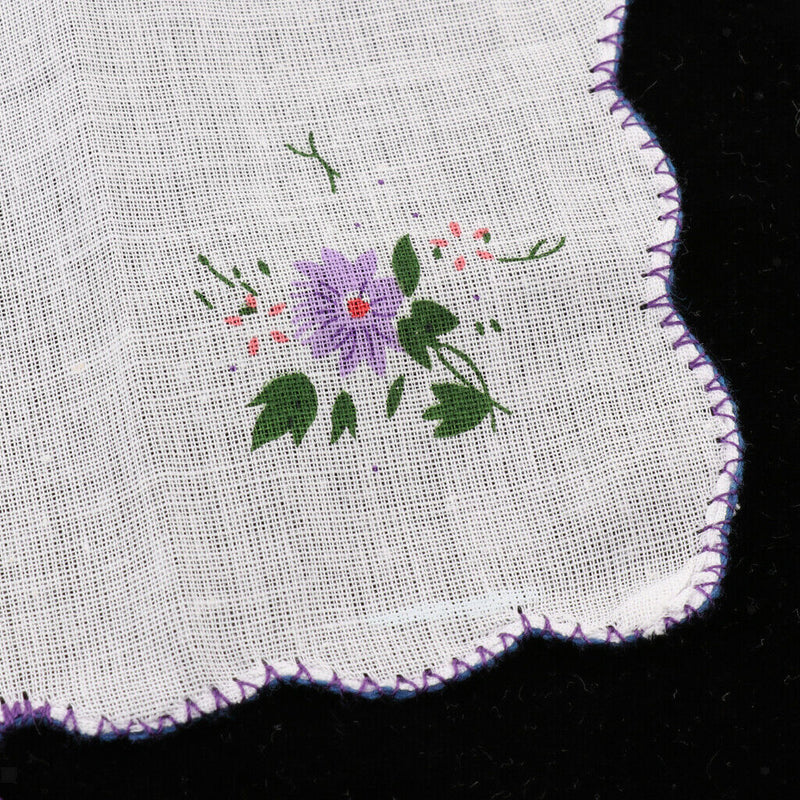 3x 100% Cotton Handkerchiefs