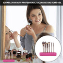 Silicone Makeup Brush Holder,Makeup Brush Display Stand Soft Silicone Nail  Z3D4