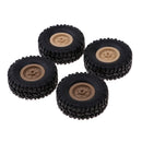 4pcs Rubber Wheel Tires for RC 1/16 Crawler Car WPL B14 B16 B24 C14 C24 B36