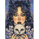5D DIY Full Drill Diamond Painting Girl Embroidery Mosaic Craft Kit (W1525)
