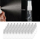 5pc Refillable Plastic Fine Mist Perfume Make Up Clear