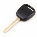 Replacement 2 Button Uncut Blade Ignition Key Keyless Entry Remote Control