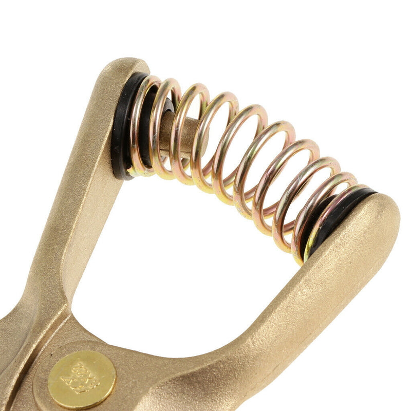 500A Welding Brass Ground Clamp Spring Earth Clip For MIG MMA TIG Welding