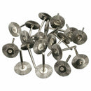 20Pcs Stainless Steel Wire Wheel Brush Cleaner Polishing For Rotary Grinder Y2W8