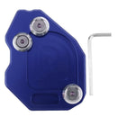 Side Stand Plate Kickstand Extension Pad For BMW F800GS 2008-2014 Blue