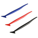 Car Wrapping Flexible Micro- Squeegee Curved Slot Tint Tool Set 3 In 1 With