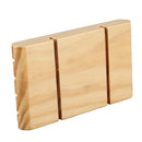 Wooden Home Bathroom Shower Soap Box Dish Plate Holder Drip Tray Case Conta