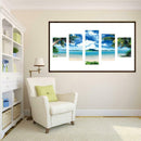 Seaside 5D DIY Full Drill Diamond Painting Craft 5-pictures Combination Kit