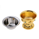 Round FRUIT DECORATIVE TRAY SET Food Snack Kitchen Serving Plates Home Hotel