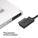 USB to 7+6 13PinSlim SATA/IDE CD DVD Rom Optical Drive Cable Adapter Converter3C