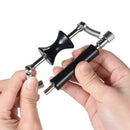 Rolling Guitar Capo With Rubber Padding For Acoustic, Electric And Bass Guitar