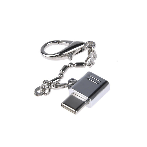 w/ Keychain USB Converter USB to Type Adapter Connector Data Transfer YS